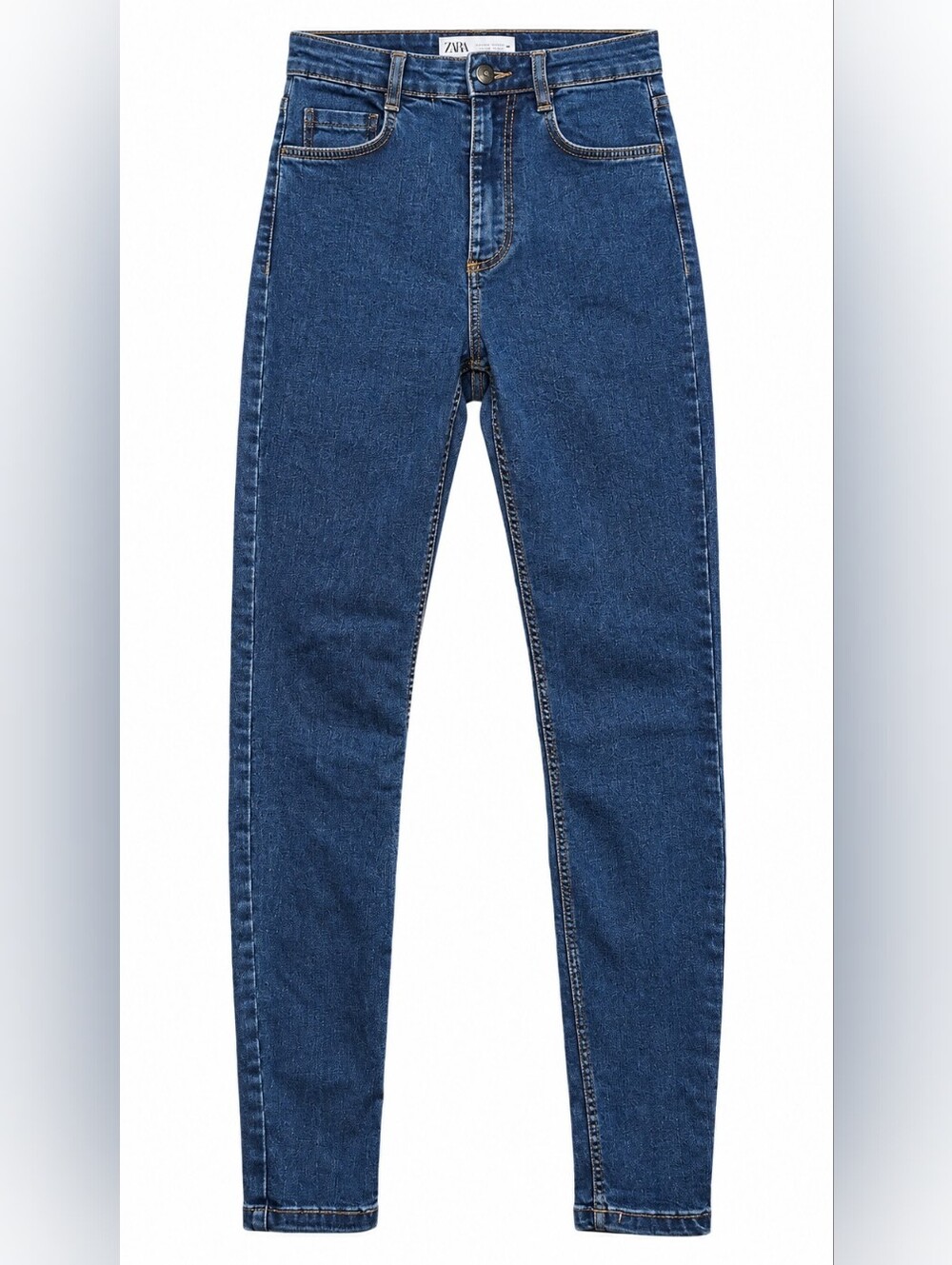 Zara Skinny Stretch Blue Denim Jeans